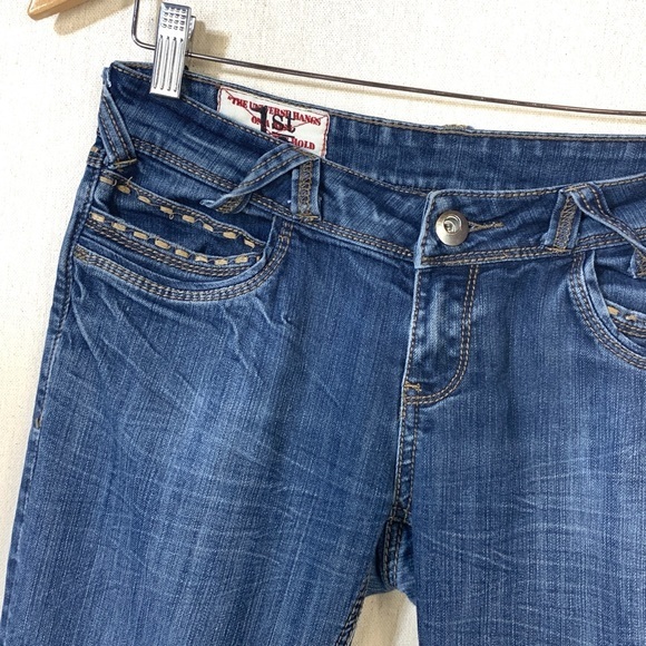 1st Kiss patchwork pocket‎ skinny jeans - Picture 3 of 8